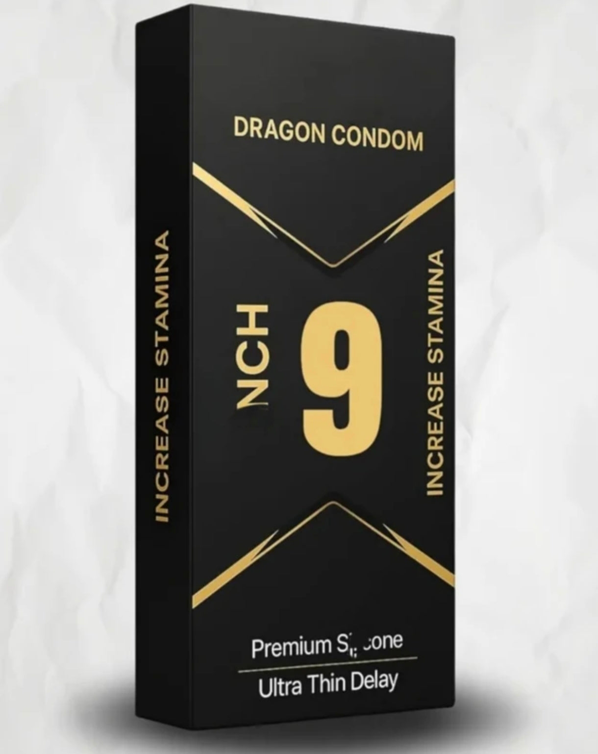 DRAGON EXTENDER FlyinDragon 9 Inch one piece ExtraPlsure Condom (2 Sheets